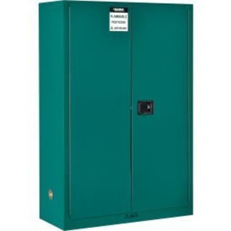GLOBAL EQUIPMENT Global Industrial„¢ Pesticide Storage Cabinet - 45 Gallon - Manual Close 43"W x 18"D x 65"H EC450G-P